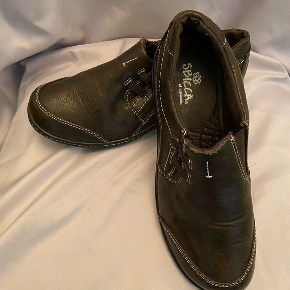Sbicca Brown slide on loafer size 8.5 - Picture 9 of 9